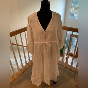 Brand new never been worn white dress.